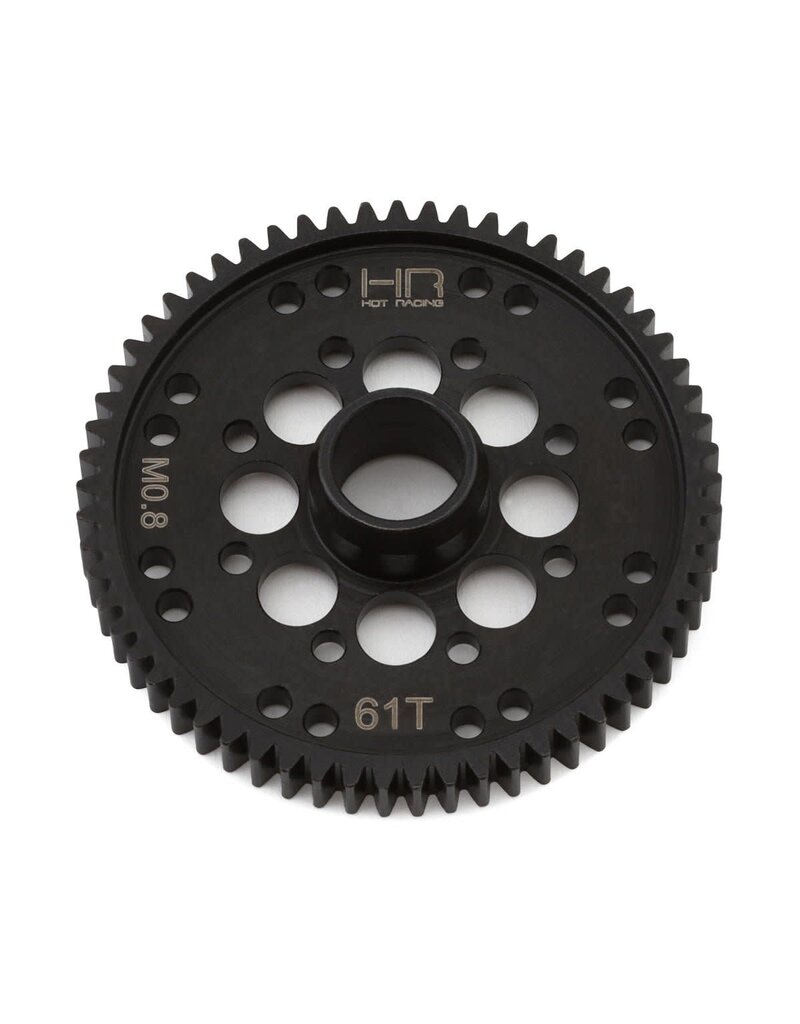 HOT RACING HRASGRR61M08 ARRMA GORGON 32P STEEL SPUR GEAR (61T)