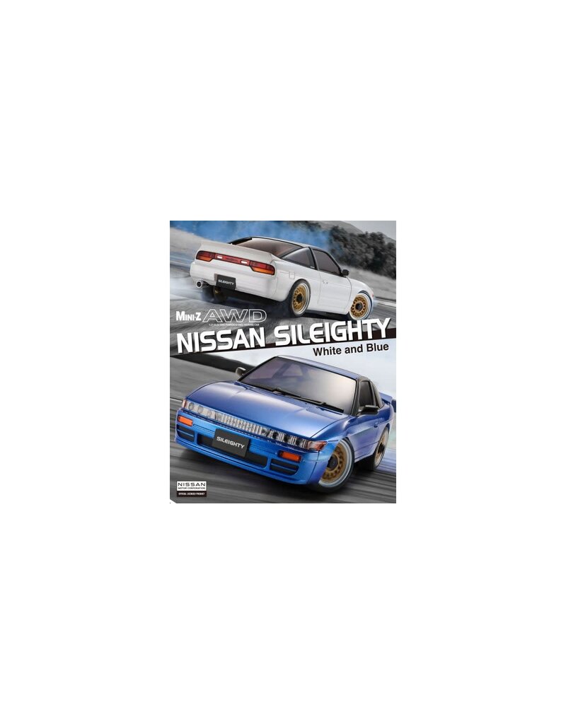 KYOSHO KYO32660W MINI-Z AWD MA-020 NISSAN SILEIGHTY WHITE