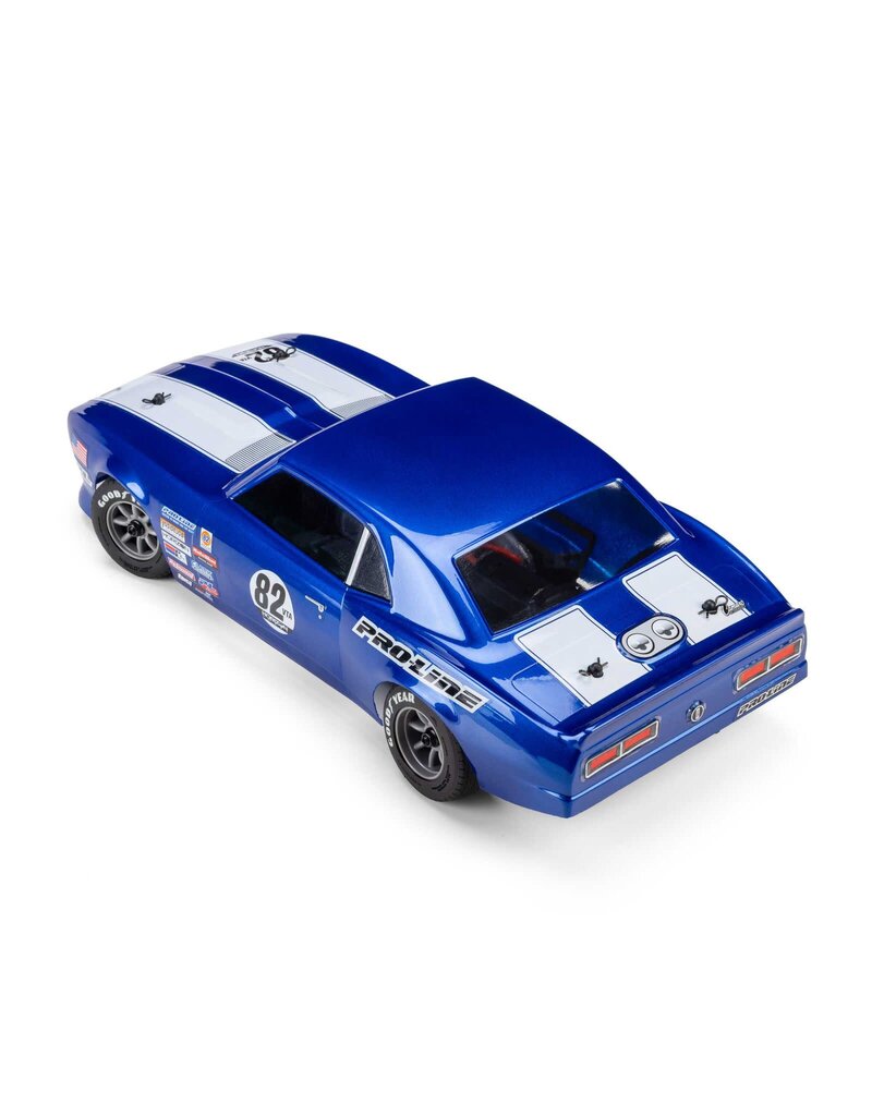 PROLINE RACING PRO372717 PRE-CUT 1968 CHEVY CAMARO CLEAR VTA BODY: LOSI NASCAR