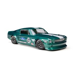PROLINE RACING PRO1036310 GOODYEAR BLUE STREAK VTA FRONT TIRES MOUNTED 8MM GRAY WHEELS (2) FOR LOSI NASCAR RACECAR