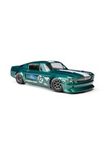 PROLINE RACING PRO1036310 GOODYEAR BLUE STREAK VTA FRONT TIRES MOUNTED 8MM GRAY WHEELS (2) FOR LOSI NASCAR RACECAR