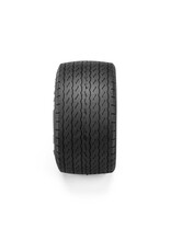 PROLINE RACING PRO1036410 GOODYEAR BLUE STREAK VTA REAR TIRES MOUNTED 8MM GRAY WHEELS (2) FOR LOSI NASCAR RACECAR
