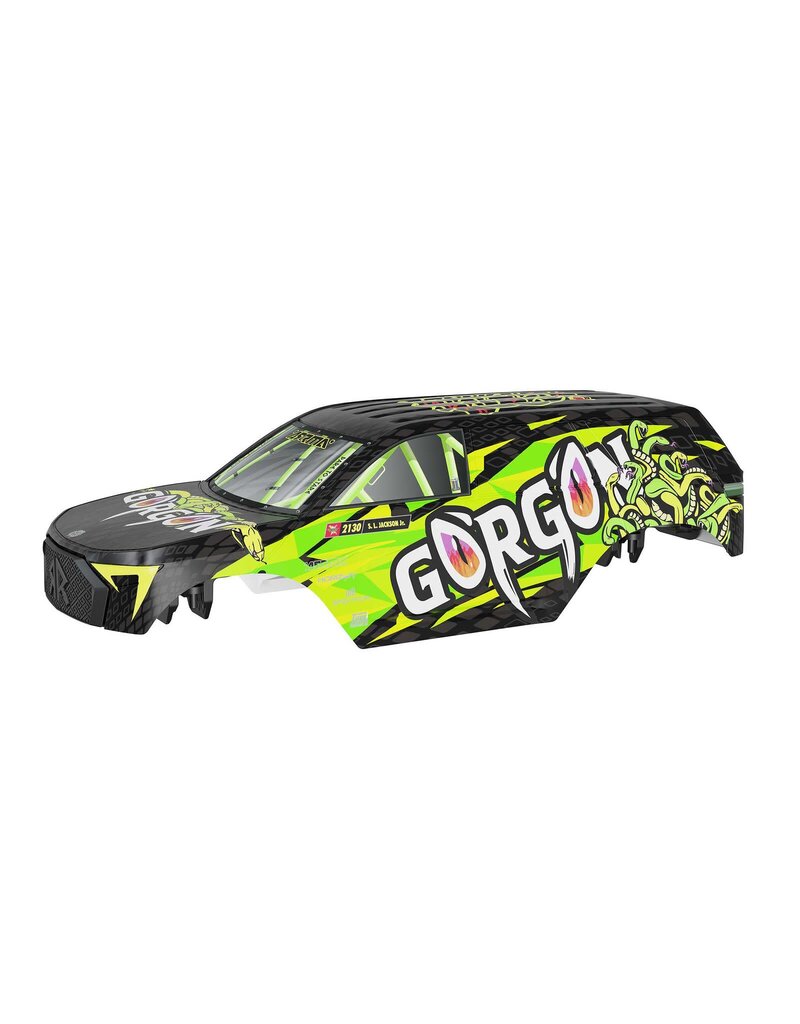 ARRMA ARA-2601 GORGON GROM BODY (YELLOW)