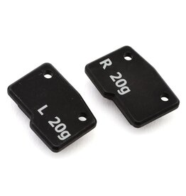 YOKOMO YOKY2-008RW20 RD2.0/SD2.0 REAR "H" ARM BRASS WEIGHTS (20G) (2)