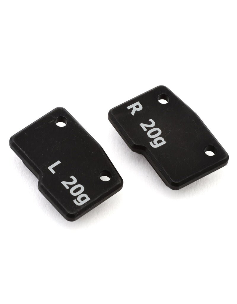 YOKOMO YOKY2-008RW20 RD2.0/SD2.0 REAR "H" ARM BRASS WEIGHTS (20G) (2)