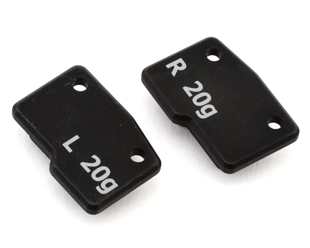 YOKY2-008RW20 RD2.0/SD2.0 REAR "H" ARM BRASS WEIGHTS (20G) (2)