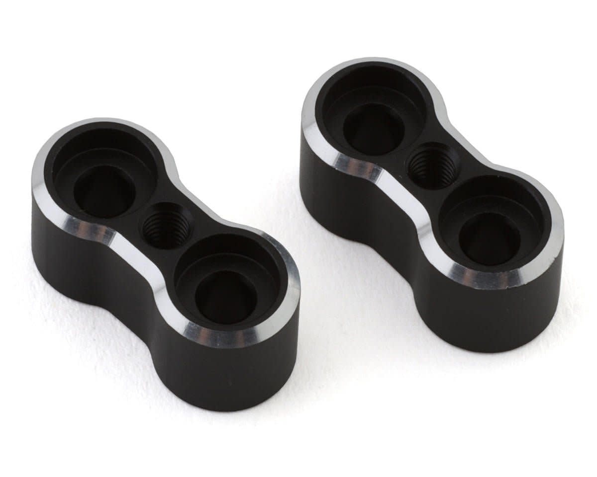 YOKRD-008RS RD2.0/SD2.0 ALUMINUM REAR LOWER SHOCK ADAPTER (BLACK) (2)