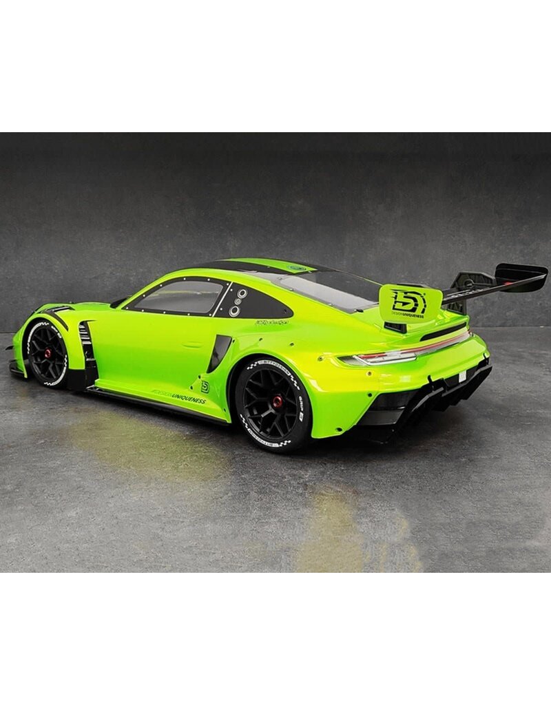 BITTYDESIGN BDYAR7F-PGT3R ARRMA® FELONY™ P-GT3R 1/7 SUPERCAR PRE-TRIMMED BODY (CLEAR)