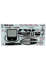 BITTYDESIGN BDYAR7F-PGT3R ARRMA® FELONY™ P-GT3R 1/7 SUPERCAR PRE-TRIMMED BODY (CLEAR)