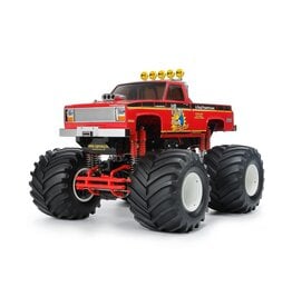 TAMIYA TAM58762 CLOD BUSTER 4WS 1/10 4WD MONSTER TRUCK KIT (RED) (2026)