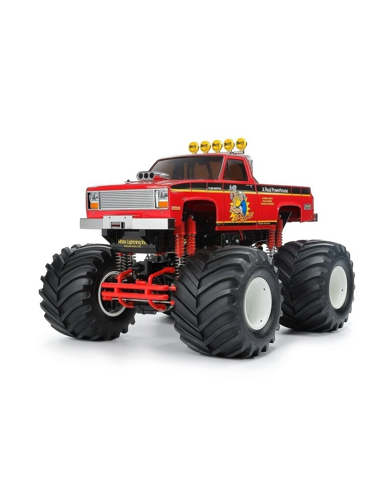 TAMIYA TAM58762 CLOD BUSTER 4WS 1/10 4WD MONSTER TRUCK KIT (RED) (2026)