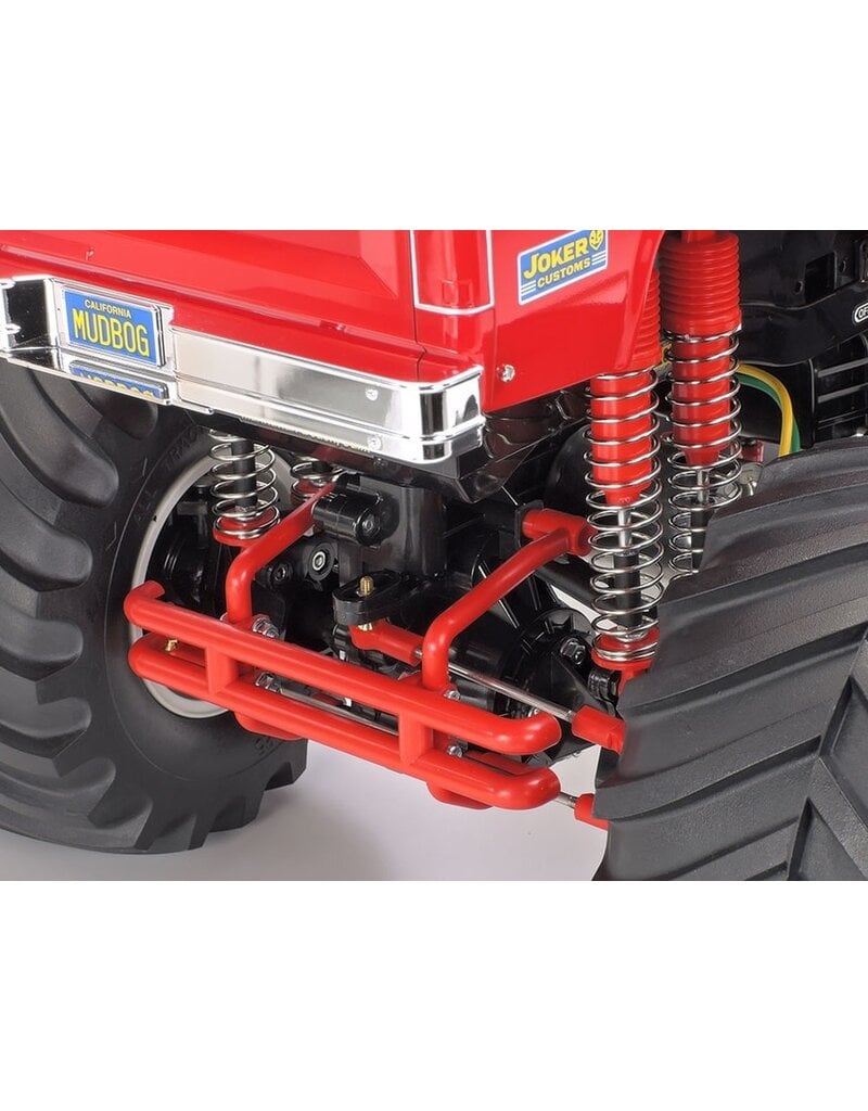 TAMIYA TAM58762 CLOD BUSTER 4WS 1/10 4WD MONSTER TRUCK KIT (RED) (2026)