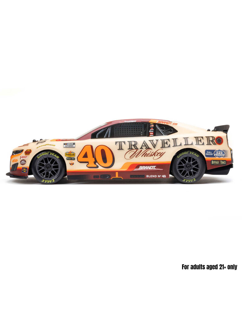 LOSI LOS1122640 1/12 NASCAR RC RACE CAR JUSTIN ALLGAIER NO. 40 2026 TRAVELLER WHISKEY CHEVROLET ZL1 2S AWD RTR