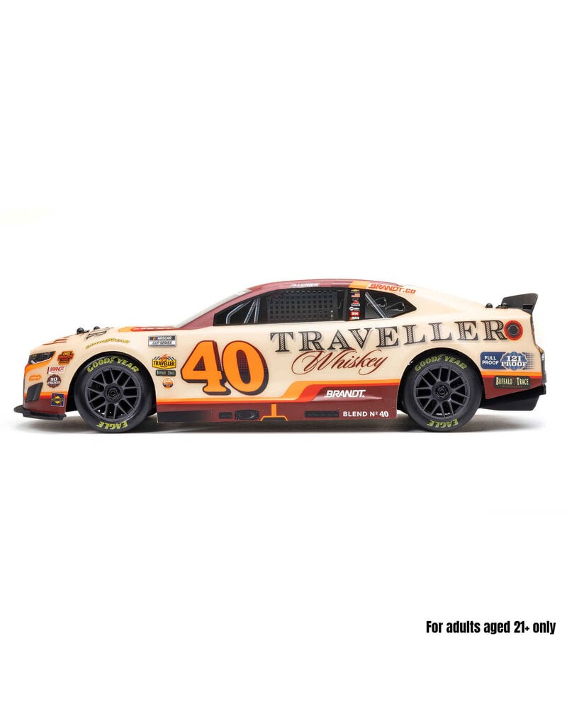 LOSI ***PRE-ORDER*** LOS1122640 1/12 NASCAR RC RACE CAR JUSTIN ALLGAIER NO. 40 2026 TRAVELLER WHISKEY CHEVROLET ZL1 2S AWD RTR