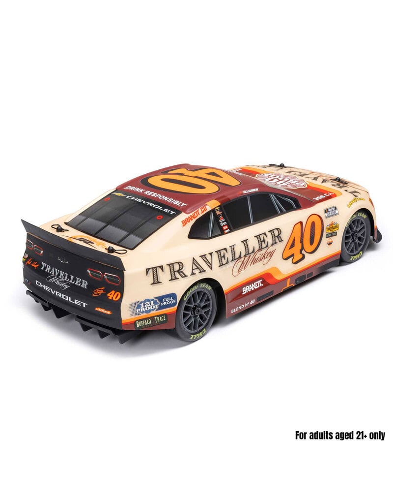LOSI ***PRE-ORDER*** LOS1122640 1/12 NASCAR RC RACE CAR JUSTIN ALLGAIER NO. 40 2026 TRAVELLER WHISKEY CHEVROLET ZL1 2S AWD RTR