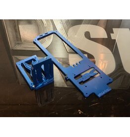 STUPID RC STP1008B TRAXXAS COMPATIBLE X-MAXX HEAVY DUTY MOTOR MOUNT: BLUE