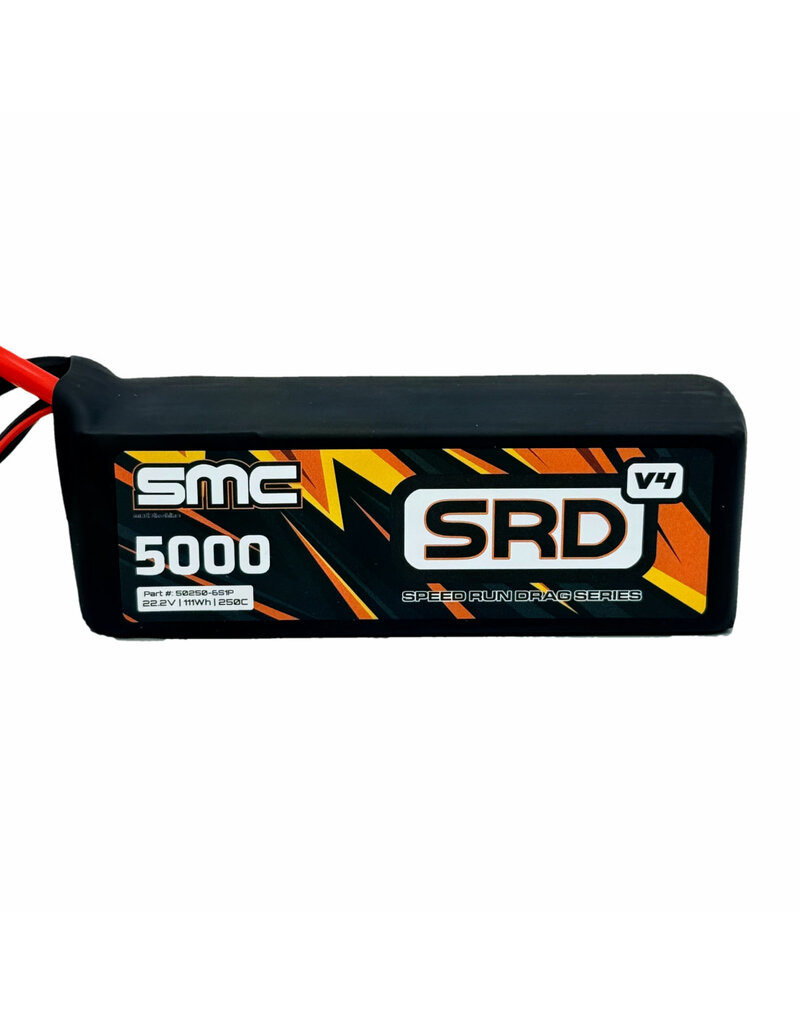 SMC SMC50250-6S1PV4 SRD V4 22.2 LIPO 5000MAH 250C: QS8