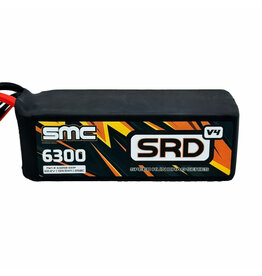 SMC SMC63250-6S1PV4 SRD V4 22.2 LIPO 6300MAH 250C: QS8