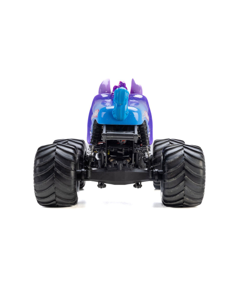LOSI LOS01026T5 MINI LMT: SPARKLE SMASH BRUSHED RTR 1/18 4X4 SOLID AXLE MONSTER TRUC