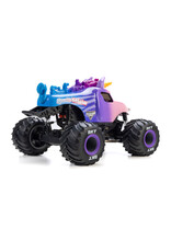LOSI LOS01026T5 MINI LMT: SPARKLE SMASH BRUSHED RTR 1/18 4X4 SOLID AXLE MONSTER TRUC