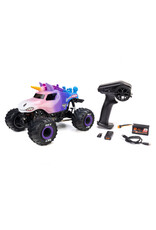 LOSI LOS01026T5 MINI LMT: SPARKLE SMASH BRUSHED RTR 1/18 4X4 SOLID AXLE MONSTER TRUC