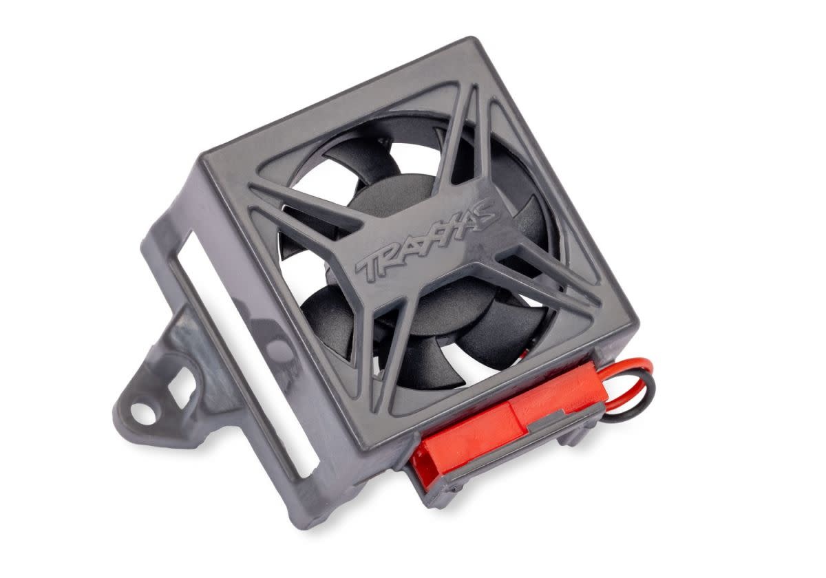TRA3467-GRAY COOLING FAN VX3 ESC GRAY
