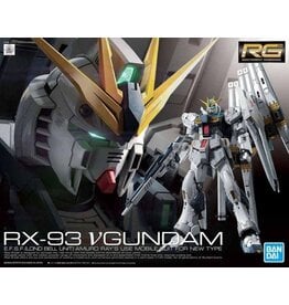 BANDAI BAS2466963 1/144 RG NU GUNDAM "CHAR'S COUNTERATTACK" PLASTIC MODEL KIT