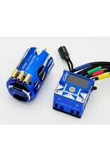 FURITEK FTK-FUR-2809 SLIDEVOLT PRO 1/10 DRIFT SENSORED BRUSHLESS ESC & MOTOR COMBO (10.5T) (BLUE)