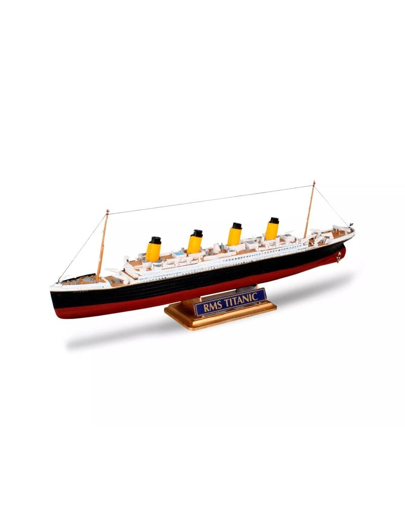 REVELL RMX75804 1/1200 R.M.S. TITANIC PLASTIC MODEL KIT W/PAINT, BRUSH & CEMENT