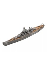 REVELL RMX75183 1/1200 USS NEW JERSEY BATTLESHIP PLASTIC MODEL KIT W/PAINT, BRUSH & CEMENT