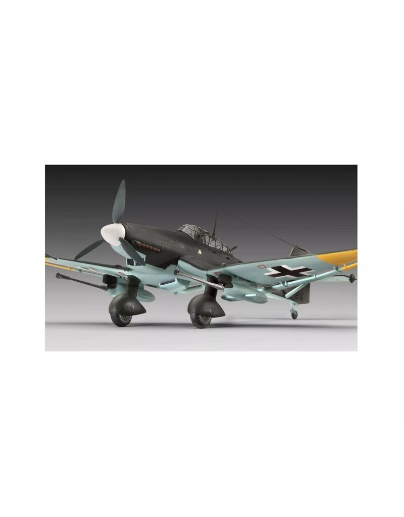 REVELL RMX74692 1/72 JUNKERS JU 87 G/D TANK BUSTER PLASTIC MODEL KIT W/PAINT, BRUSH & CEMENT