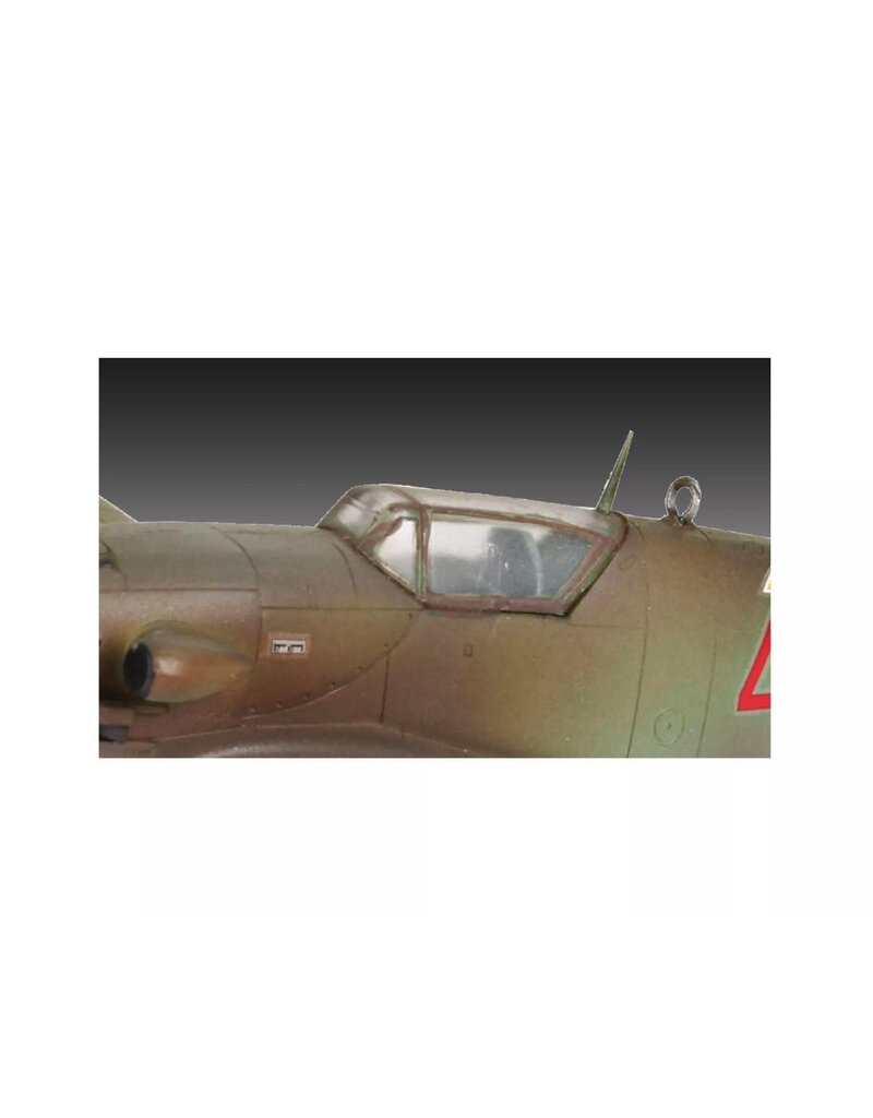 REVELL RMX74160 1/72 MESSERSCHMITT BF-109 PLASTIC MODEL KIT W/PAINT, BRUSH & CEMENT