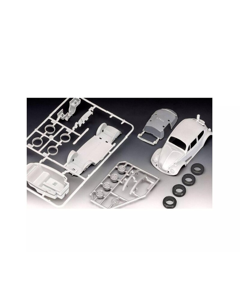 REVELL RMX77681 1/32 1968 VOLKSWAGEN BEETLE PLASTIC MODEL KIT W/PAINT, BRUSH & CEMENT