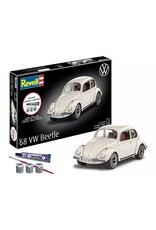 REVELL RMX77681 1/32 1968 VOLKSWAGEN BEETLE PLASTIC MODEL KIT W/PAINT, BRUSH & CEMENT