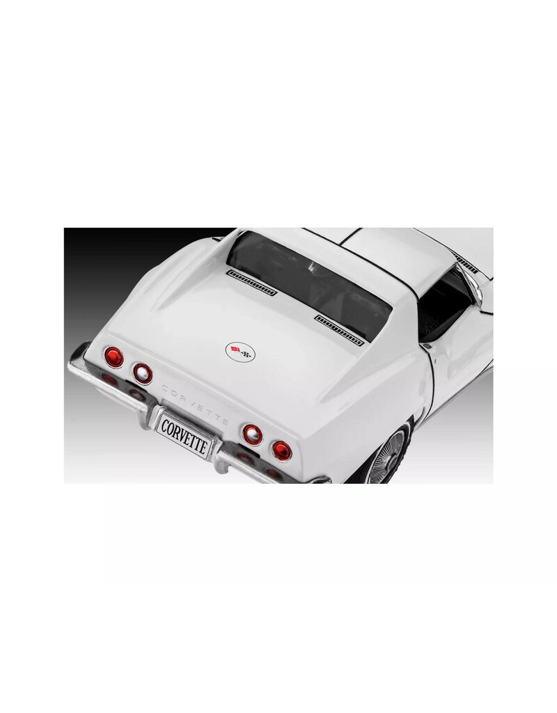 REVELL RMX77684 1/32 1969 CHEVROLET CORVETTE STINGRAY PLASTIC MODEL KIT W/PAINT, BRUSH & CEMENT