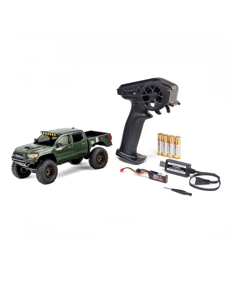 AXIAL ***PRE-ORDER*** AXI-3289T1 1/30 SCX30 TOYOTA TACOMA 4X4 RTR BRUSHED ROCK CRAWLER (BATTERY & CHARGER INCLUDED), EXTREME OFF-ROAD