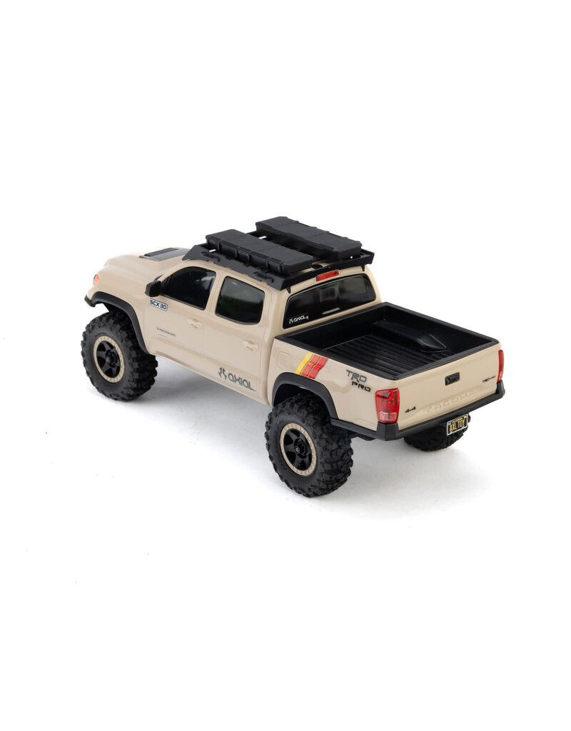 AXIAL ***PRE-ORDER*** AXI-3289T2 1/30 SCX30 TOYOTA TACOMA 4X4 RTR BRUSHED ROCK CRAWLER (BATTERY & CHARGER INCLUDED), OVERLAND EDITION