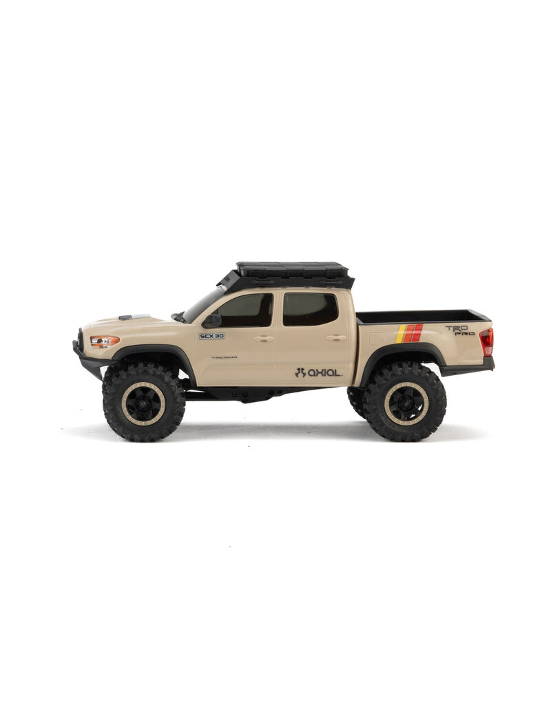 AXIAL ***PRE-ORDER*** AXI-3289T2 1/30 SCX30 TOYOTA TACOMA 4X4 RTR BRUSHED ROCK CRAWLER (BATTERY & CHARGER INCLUDED), OVERLAND EDITION