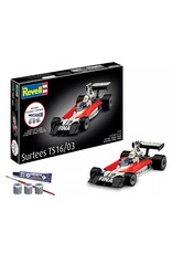 REVELL RMX77739 1/32 SURTEES TS16/03 FORMULA 1 CAR PLASTIC MODEL KIT W/PAINT, BRUSH & CEMENT
