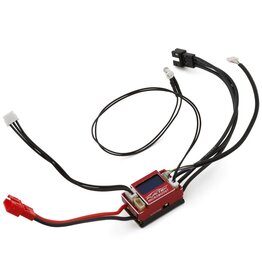 FURITEK FTK-FUR-2622 MICROBOOST 2S 25A BRUSHLESS SENSORED/SENSORLESS MICRO DRIFT ESC W/DISPLAY (RED) (SOLDERABLE/REPLACEABLE WIRE)