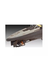 REVELL RMX75154 1/350 GERMAN SUBMARINE TYPE VII C/41 PLASTIC MODEL KIT W/PAINT, BRUSH & CEMENT