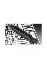 REVELL RMX75154 1/350 GERMAN SUBMARINE TYPE VII C/41 PLASTIC MODEL KIT W/PAINT, BRUSH & CEMENT