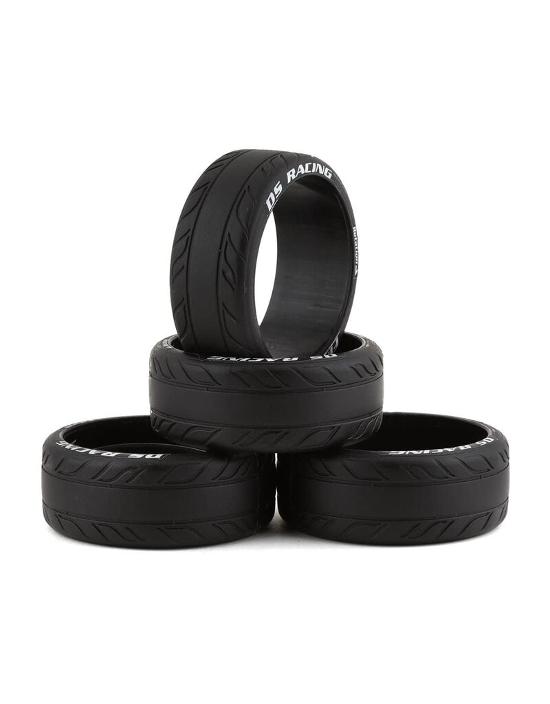 DS RACING DSC-HF-4SE FINIX FRICTION HF THREADED DRIFT TIRES (4)