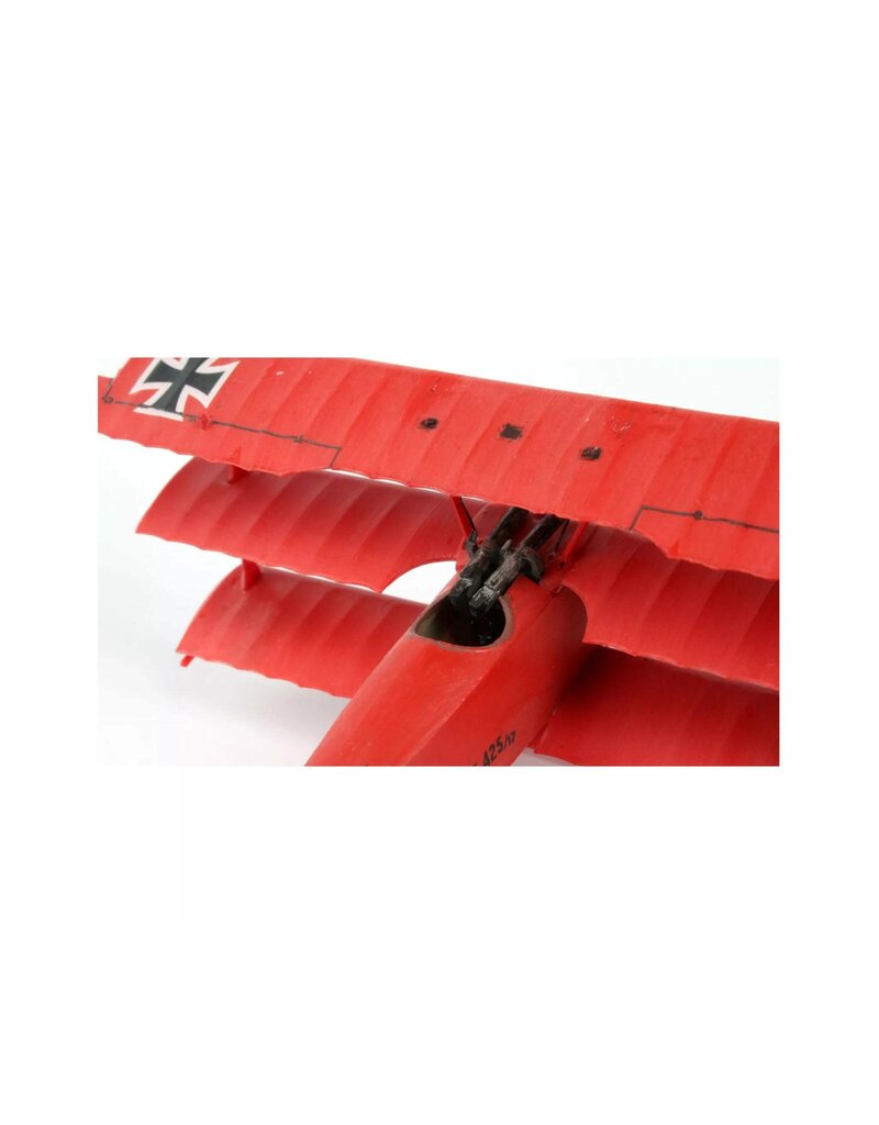 REVELL RMX74116 1/72 FOKKER DR.1 TRIPLANE PLASTIC MODEL KIT W/PAINT, BRUSH & CEMENT