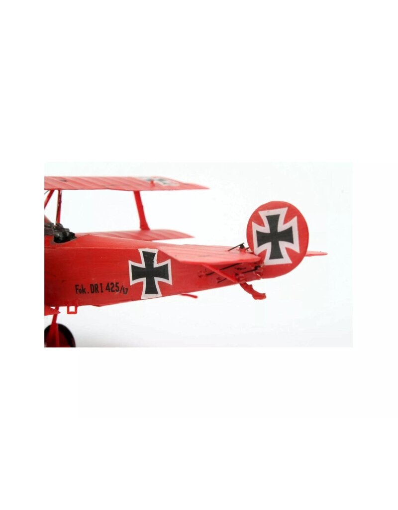 REVELL RMX74116 1/72 FOKKER DR.1 TRIPLANE PLASTIC MODEL KIT W/PAINT, BRUSH & CEMENT