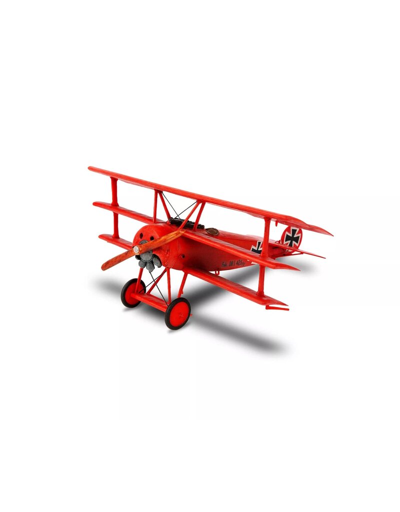 REVELL RMX74116 1/72 FOKKER DR.1 TRIPLANE PLASTIC MODEL KIT W/PAINT, BRUSH & CEMENT