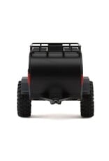 INJORA INJTC01-BR AXIAL SCX24 1/24 SCALE TEARDROP TRAILER W/HITCH (BLACK/RED)