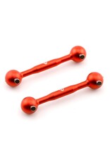 POWER HOBBY PHB7054RED ALUMINUM FRONT/ REAR DRIVE SHAFT FOR FAZER MK2