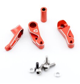 POWER HOBBY PHB7068RED ALUMINUM SERVO SAVER FOR FAZER/ MAD VAN RED