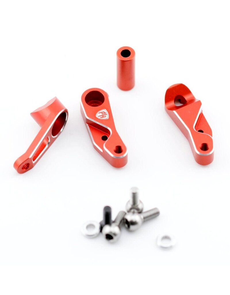 POWER HOBBY PHB7068RED ALUMINUM SERVO SAVER FOR FAZER/ MAD VAN RED